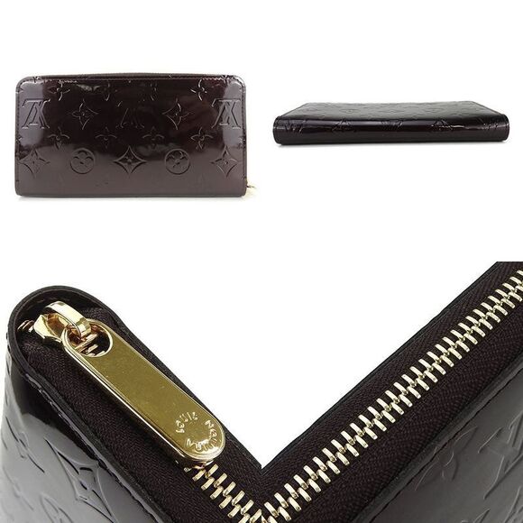 Louis Vuitton Round Zipper Long Wallet Zippy Wallet M93522 Monogram・vernis - Picture 3 of 7